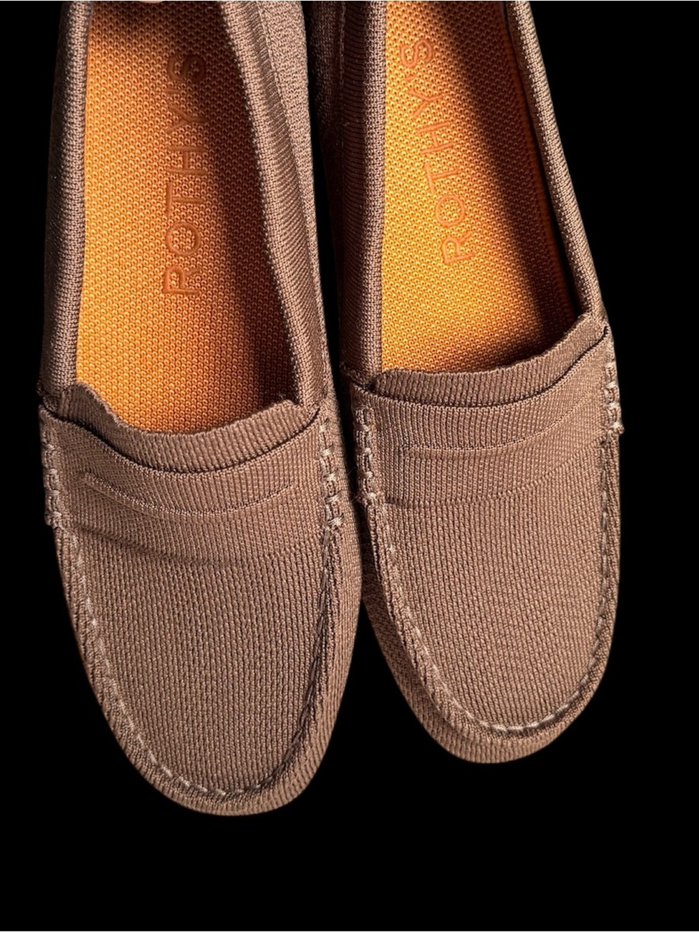 Rothy’s Driving Loafer Herringbone Brown | Women’s 8.5 | New in Box | Never Worn
